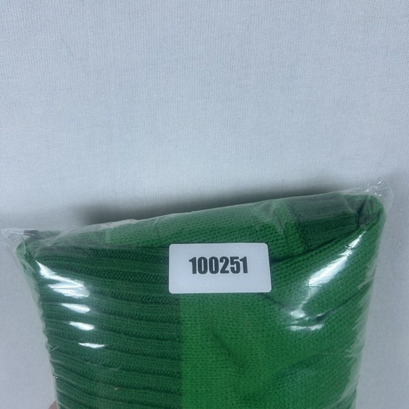 Bob Ross Men Green & White "Happy Trees" Holiday Fair Isle Sweater Size L Large - Picture 9 of 9